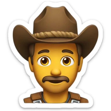 cowboy-coding sticker