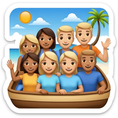 I know they will enjoy this trip family sticker