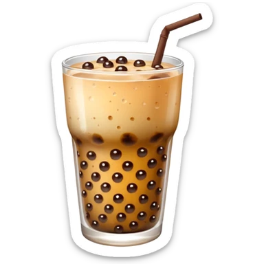 I ❤️ boba sticker