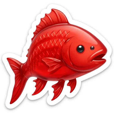 swedish fish sticker