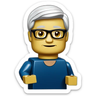 lego tim cook sticker