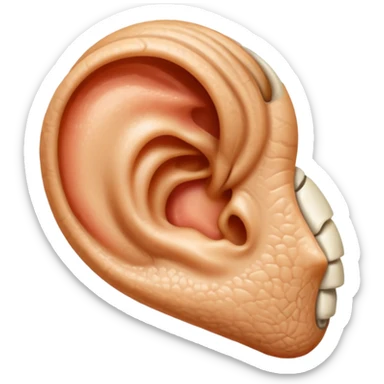 solo orecchio sticker