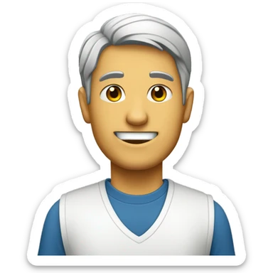 Símbolo do curso de serviço social sticker