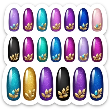 Nail inspo sticker