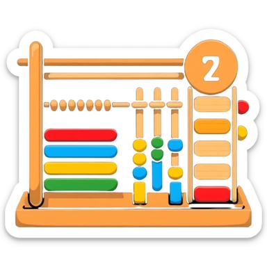 wooden montessori toys collection with puzzle, abacus, and shape sorter sticker