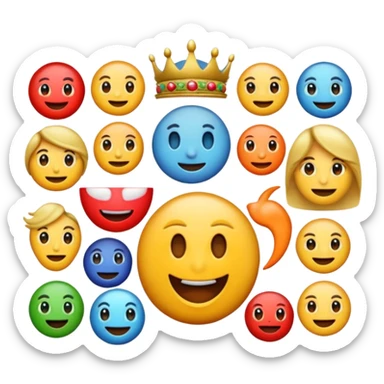 Crea un emoji ispirata dall’opera d’arte OH CULTURA sticker