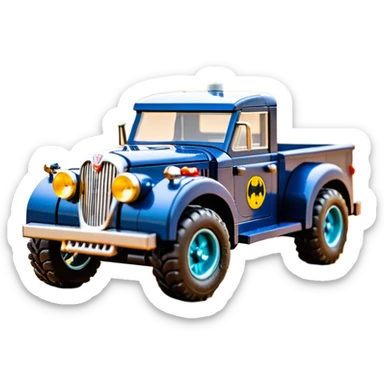 1:10 off-road lcg smoking Basher Wednesday Adam’s CatWoman’s 1954 blackened tarnished hotrod streamlined Lego jaguar extended cab rc pickup (extra wide low-profile pin tires without fenders) sticker