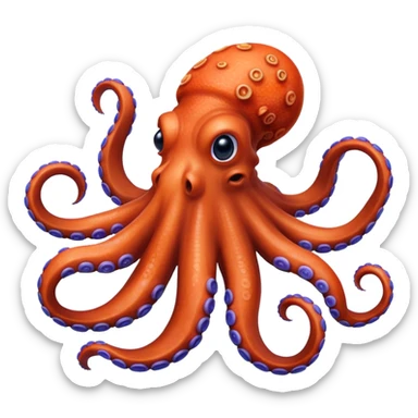 Octopus sticker