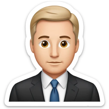 Steve Witkoff businessman formal suit sticker