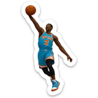jumpman logo sticker