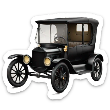Ford model T sticker