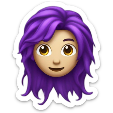 IPhone 14 pro max deep purple sticker