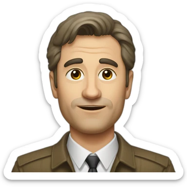 Ernest Khalimov (giga chad) sticker