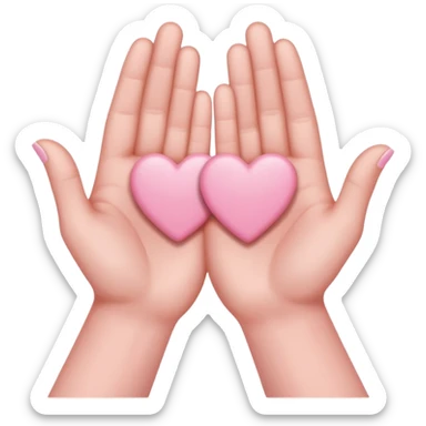 Pinky promise like two hands with pinkies interlocked  sticker