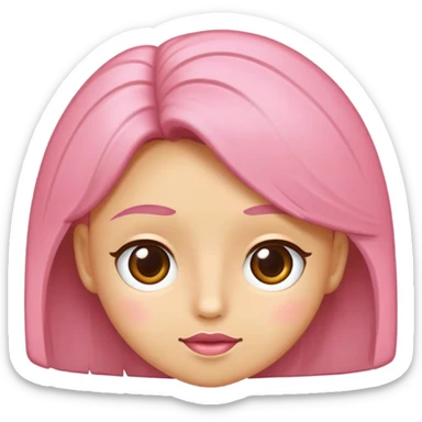 Vira lata caramelo claro pelo todo caramelo claro, de orelha em pé e pelo curto  sticker