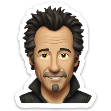 bruce springsteen sticker