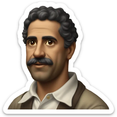 Francisco Rodón was a Puerto Rican portrait and landscape painter. Born in San Sebastian, Puerto Rico, Rodón studied in Mexico, France, and Spain. sticker