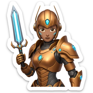 Combatente de arc riders game sticker