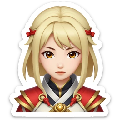 Kagura pers in game mobile legends sticker