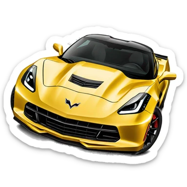 corvette symbol sticker