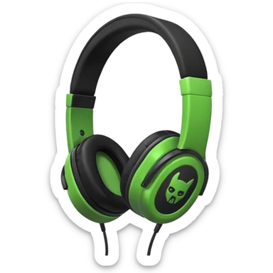 Koptelefoon fortnite sticker