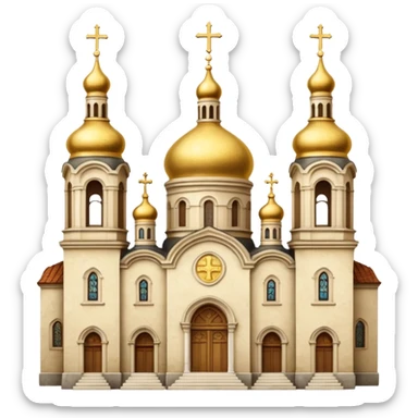 eastern european churches sticker