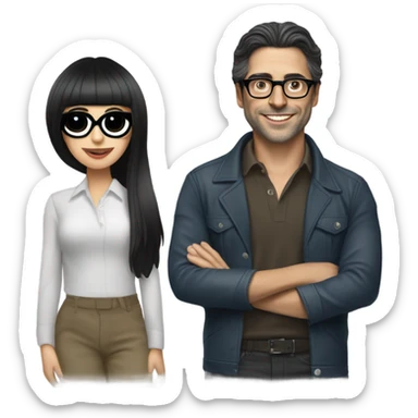 generate lady gaga husband Michael Polansky sticker