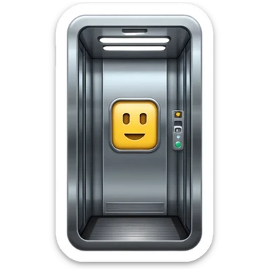 Elevator lift sticker