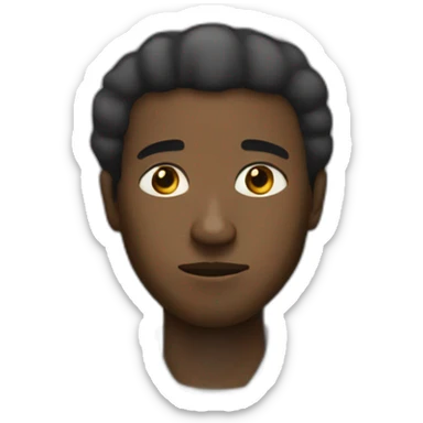 black man in prison sticker