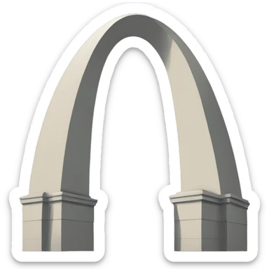 St. Louis Arch sticker