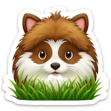 vegetarian animal sticker