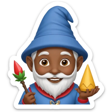 indian gnome sticker