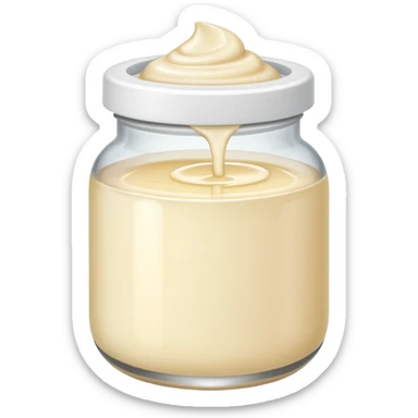 cream medicine sticker