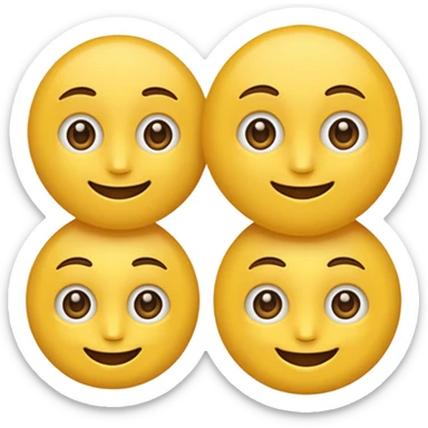 Peut tu me faire un emoji sur le même du 6 7 sticker