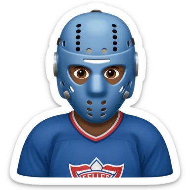 kanye west ice hockey mask sticker