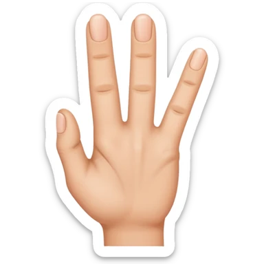 Un doigt qui attrape quelque chose sticker