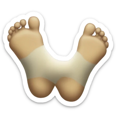 Very Short Socks-Footies sticker