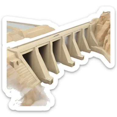 aswan dam sticker