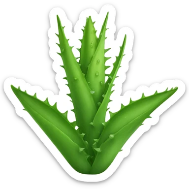 Aloe vera sticker