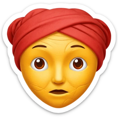 red medicine scrub  sticker