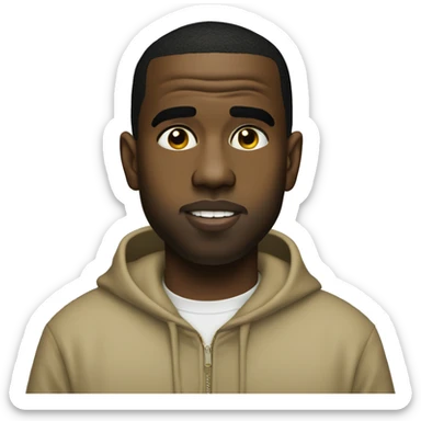 kanye west and tyler the creator sticker