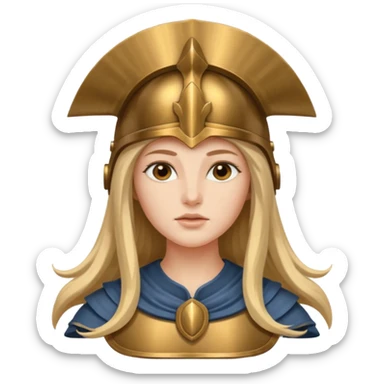 Athena is the Greek goddess, one of the most important deities in Greek mythology, the daughter of Zeus, associated with: Strategic warfare Wisdom and intellect Craft, engineering, building, navigation Justice and good governance Protection of cities embodys rational, disciplined intelligence sticker