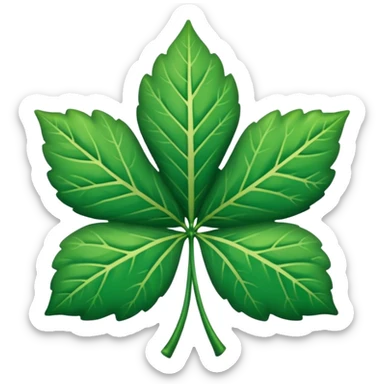 Trébol con 4 hojas con nombre personalizado de Mati sticker