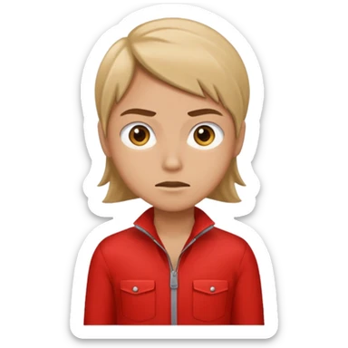 Tokyo in the Money Heist TV show sticker