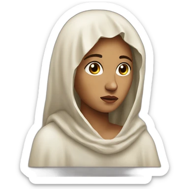 evry sad mary magdalene sticker