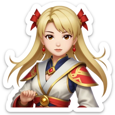 Kagura pers in game mobile legends sticker