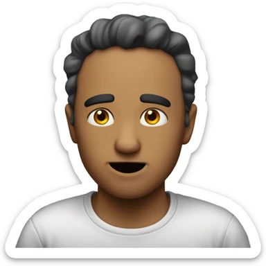 I need an emoji for a 5 points satisfactions question in my survey, and right now I need the worse one. I need jus the red very sad smile face sticker