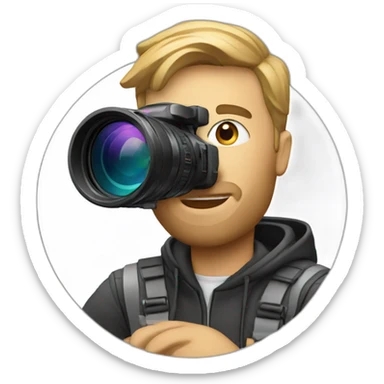Videographer sticker