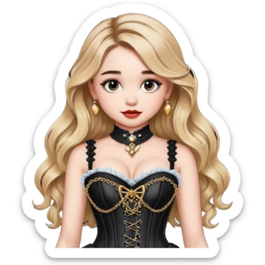 sabrina carpenter's 2025 grammy corset sticker