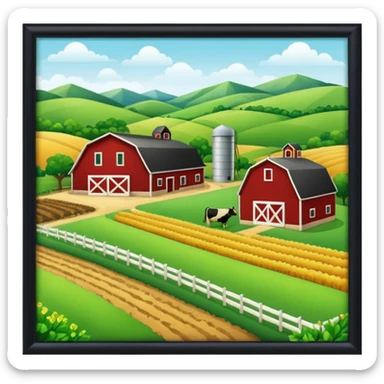 Farm sticker
